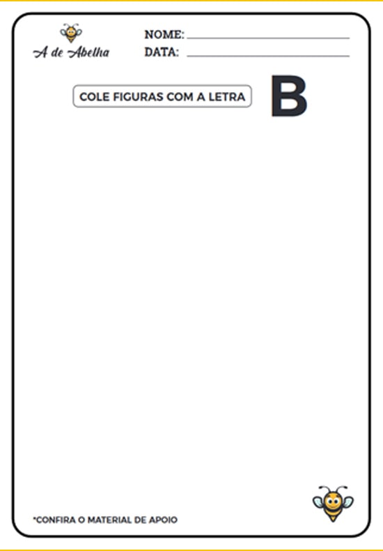 Completando palavras com as vogais - Materiais e Atividades Didáticas