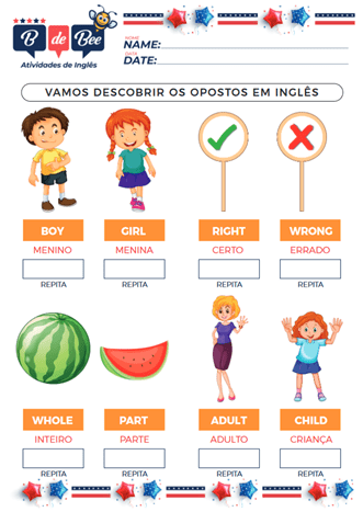 Inglês divertido para crianças