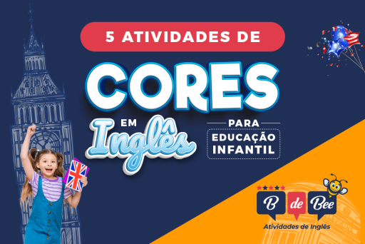 5 atividades de cores em inglês para educação infantil