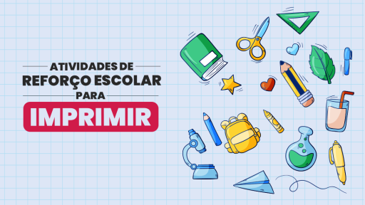 Atividades de reforço escolar para imprimir
